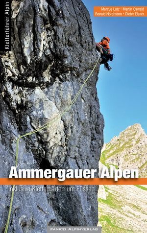 Buchcover Kletterführer Ammergauer Alpen | Marcus Lutz | EAN 9783956111181 | ISBN 3-95611-118-4 | ISBN 978-3-95611-118-1