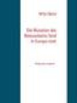 Buchcover Die Mutation des Bewusstseins fand in Europa statt | Obrist Willy | EAN 9783956120381 | ISBN 3-95612-038-8 | ISBN 978-3-95612-038-1