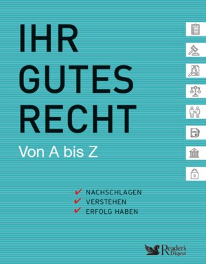Buchcover Ihr gutes Recht von A bis Z  | EAN 9783956194276 | ISBN 3-95619-427-6 | ISBN 978-3-95619-427-6