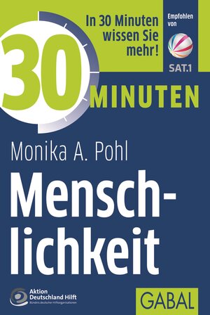 Buchcover 30 Minuten Menschlichkeit | Monika A. Pohl | EAN 9783956232725 | ISBN 3-95623-272-0 | ISBN 978-3-95623-272-5