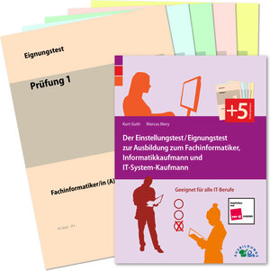 Buchcover Der Eignungstest / Einstellungstest zur Ausbildung zum Fachinformatiker, Informatikkaufmann und IT-System-Kaufmann | Kurt Guth | EAN 9783956240362 | ISBN 3-95624-036-7 | ISBN 978-3-95624-036-2