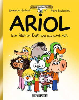 Buchcover Ariol Jubiläumsausgabe | Emmanuel Guibert | EAN 9783956404436 | ISBN 3-95640-443-2 | ISBN 978-3-95640-443-6