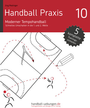 Buch Handball Praxis 10 – Moderner Tempohandball (978-3-95641-168-7)