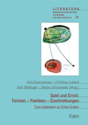 Buchcover Spiel und Ernst: Formen - Poetiken - Zuschreibungen  | EAN 9783956500244 | ISBN 3-95650-024-5 | ISBN 978-3-95650-024-4