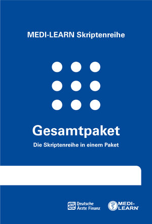 Buchcover MEDI-LEARN Skriptenreihe: Gesamtpaket  | EAN 9783956580796 | ISBN 3-95658-079-6 | ISBN 978-3-95658-079-6