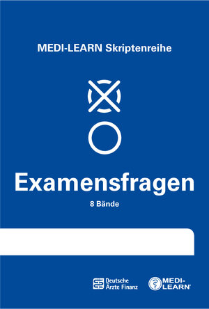 Buchcover MEDI-LEARN Skriptenreihe: Examensfragen  | EAN 9783956580826 | ISBN 3-95658-082-6 | ISBN 978-3-95658-082-6