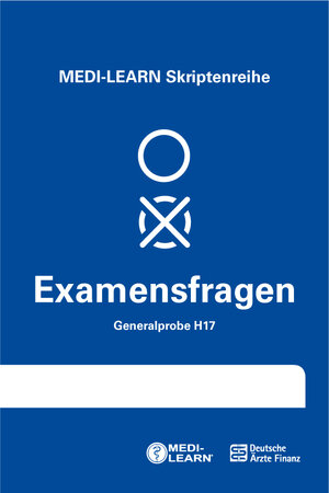 Buchcover MEDI-LEARN Skriptenreihe: Generalproben H17  | EAN 9783956580840 | ISBN 3-95658-084-2 | ISBN 978-3-95658-084-0