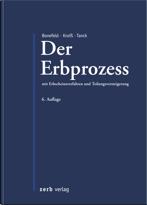 Buchcover Der Erbprozess  | EAN 9783956611414 | ISBN 3-95661-141-1 | ISBN 978-3-95661-141-4