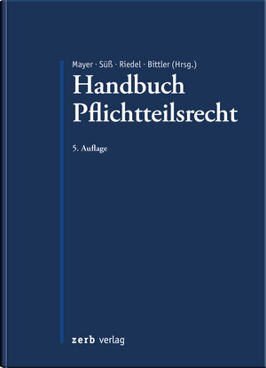 Buchcover Handbuch Pflichtteilsrecht  | EAN 9783956611513 | ISBN 3-95661-151-9 | ISBN 978-3-95661-151-3
