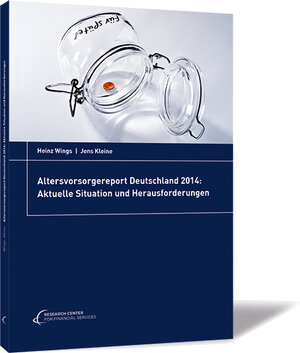 Buchcover Altersvorsorgereport Deutschland 2014: Aktuelle Situation und Herausforderungen | Heinz Wings | EAN 9783956630118 | ISBN 3-95663-011-4 | ISBN 978-3-95663-011-8