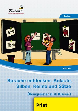 Buchcover Sprache entdecken: Anlaute, Silben, Reime | Ruth Alef | EAN 9783956646485 | ISBN 3-95664-648-7 | ISBN 978-3-95664-648-5
