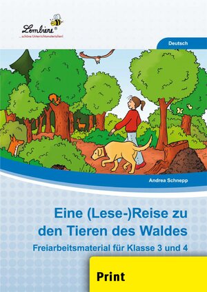 Buchcover Eine (Lese-)Reise zu den Tieren des Waldes | Andrea Schnepp | EAN 9783956648441 | ISBN 3-95664-844-7 | ISBN 978-3-95664-844-1