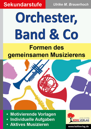 Buchcover Orchester, Band & Co | Ulrike Brauerhoch | EAN 9783956861116 | ISBN 3-95686-111-6 | ISBN 978-3-95686-111-6