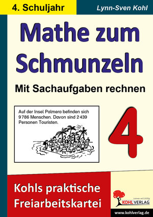 Buchcover Mathe zum Schmunzeln - Sachaufgaben / Klasse 4 | Lynn S Kohl | EAN 9783956861222 | ISBN 3-95686-122-1 | ISBN 978-3-95686-122-2