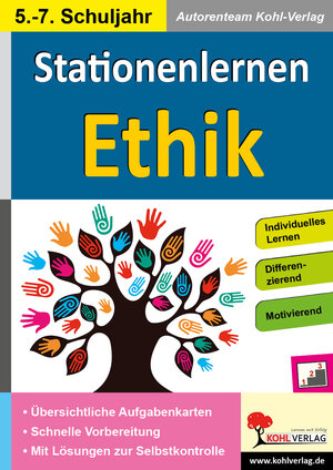 Buchcover Stationenlernen Ethik / Klasse 5-7 | Autorenteam Kohl-Verlag | EAN 9783956861499 | ISBN 3-95686-149-3 | ISBN 978-3-95686-149-9