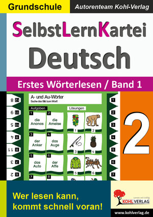 Buchcover SelbstLernKartei Deutsch 2 | Autorenteam Kohl-Verlag | EAN 9783956861666 | ISBN 3-95686-166-3 | ISBN 978-3-95686-166-6