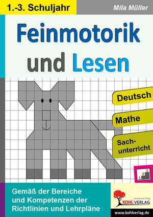 Buchcover Feinmotorik und Lesen | Michaela Müller | EAN 9783956862076 | ISBN 3-95686-207-4 | ISBN 978-3-95686-207-6