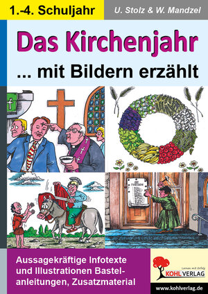 Buchcover Das Kirchenjahr mit Bildern erzählt | Waldemar Mandzel | EAN 9783956862755 | ISBN 3-95686-275-9 | ISBN 978-3-95686-275-5