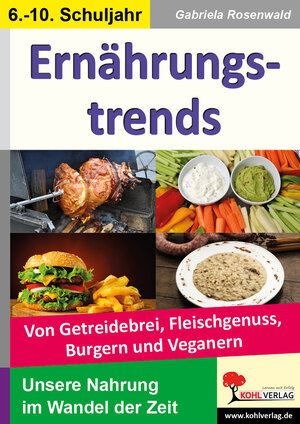 Buchcover Ernährungstrends | Gabriela Rosenwald | EAN 9783956862847 | ISBN 3-95686-284-8 | ISBN 978-3-95686-284-7