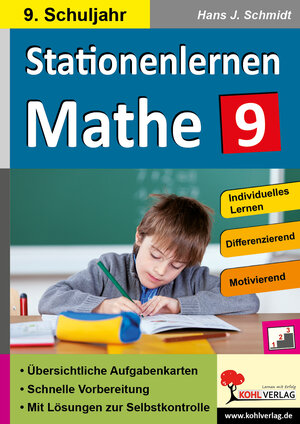 Buchcover Stationenlernen Mathe / Klasse 9 | Hans-J. Schmidt | EAN 9783956863370 | ISBN 3-95686-337-2 | ISBN 978-3-95686-337-0