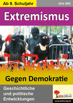 Buchcover Extremismus - Gegen Demokratie | Dirk Witt | EAN 9783956863691 | ISBN 3-95686-369-0 | ISBN 978-3-95686-369-1
