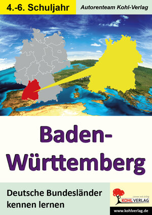 Buchcover Baden-Württemberg | Autorenteam Kohl-Verlag | EAN 9783956864841 | ISBN 3-95686-484-0 | ISBN 978-3-95686-484-1