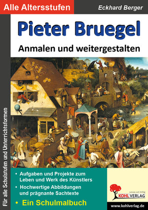 Buchcover Pieter Bruegel ... anmalen und weitergestalten | Eckhard Berger | EAN 9783956865619 | ISBN 3-95686-561-8 | ISBN 978-3-95686-561-9