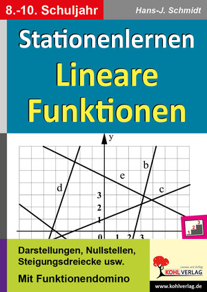 Buchcover Lineare Funktionen | Hans-J. Schmidt | EAN 9783956865756 | ISBN 3-95686-575-8 | ISBN 978-3-95686-575-6