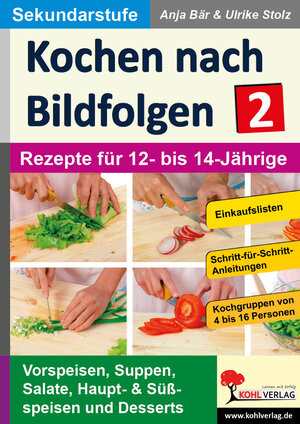 Buchcover Kochen nach Bildfolgen 2 | Anja Bär | EAN 9783956865824 | ISBN 3-95686-582-0 | ISBN 978-3-95686-582-4
