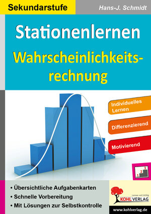 Buchcover Stationenlernen Wahrscheinlichkeitsrechnung | Hans-J. Schmidt | EAN 9783956866333 | ISBN 3-95686-633-9 | ISBN 978-3-95686-633-3