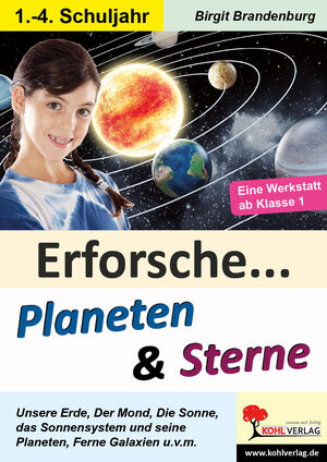 Buchcover Erforsche Planeten und Sterne | Barbara Theuer | EAN 9783956867071 | ISBN 3-95686-707-6 | ISBN 978-3-95686-707-1