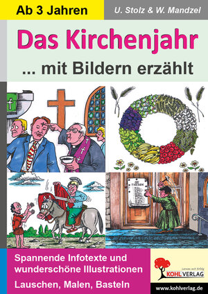 Buchcover Das Kirchenjahr mit Bildern erzählt | Waldemar Mandzel | EAN 9783956867217 | ISBN 3-95686-721-1 | ISBN 978-3-95686-721-7