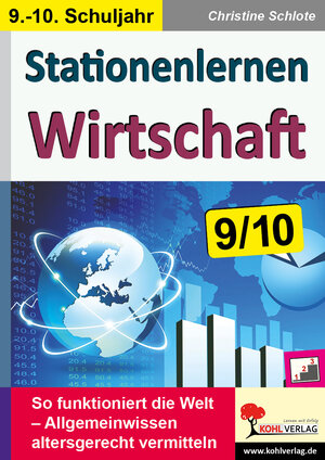 Buchcover Stationenlernen Wirtschaft / Klasse 9-10 | Christine Schlote | EAN 9783956867644 | ISBN 3-95686-764-5 | ISBN 978-3-95686-764-4