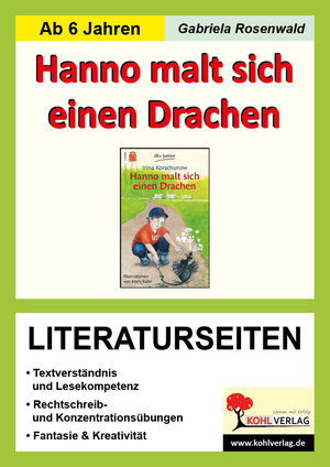 Buchcover Hanno malt sich einen Drachen - Literaturseiten | Gabriela Rosenwald | EAN 9783956867828 | ISBN 3-95686-782-3 | ISBN 978-3-95686-782-8