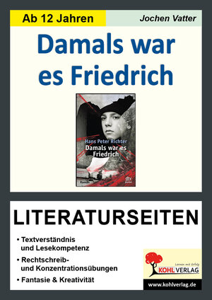 Buchcover Damals war es Friedrich - Literaturseiten | Jochen Vatter | EAN 9783956867859 | ISBN 3-95686-785-8 | ISBN 978-3-95686-785-9