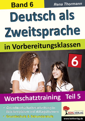 Buchcover Deutsch als Zweitsprache in Vorbereitungsklassen | Rena Thormann | EAN 9783956868375 | ISBN 3-95686-837-4 | ISBN 978-3-95686-837-5
