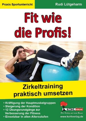 Buchcover Fit wie die Profis! | Rudi Lütgeharm | EAN 9783956868962 | ISBN 3-95686-896-X | ISBN 978-3-95686-896-2