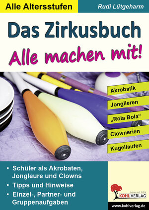 Buchcover Das Zirkusbuch - Alle machen mit! | Rudi Lütgeharm | EAN 9783956869464 | ISBN 3-95686-946-X | ISBN 978-3-95686-946-4