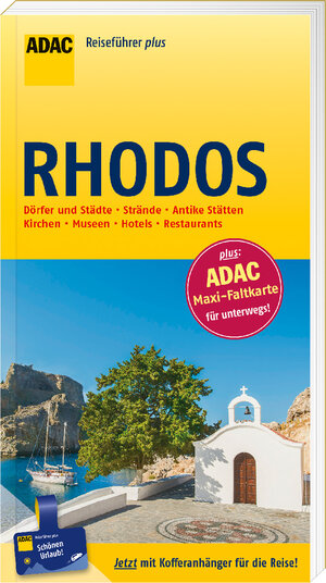 Buchcover ADAC Reiseführer plus Rhodos | Edda Neumann-Adrian | EAN 9783956893032 | ISBN 3-95689-303-4 | ISBN 978-3-95689-303-2