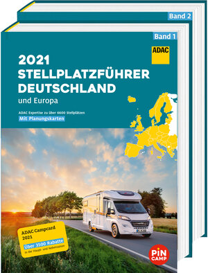 Buchcover ADAC Stellplatzführer 2021 Deutschland und Europa  | EAN 9783956899171 | ISBN 3-95689-917-2 | ISBN 978-3-95689-917-1