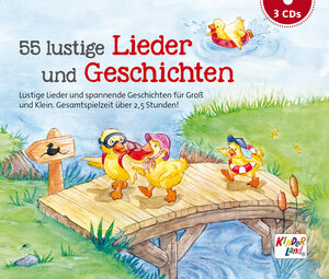 Buchcover 55 lustige Lieder und Geschichten  | EAN 9783957067012 | ISBN 3-95706-701-4 | ISBN 978-3-95706-701-2