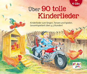 Buchcover Über 90 tolle Kinderlieder  | EAN 9783957067036 | ISBN 3-95706-703-0 | ISBN 978-3-95706-703-6