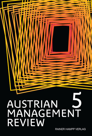 Buchcover AUSTRIAN MANAGEMENT REVIEW | Wolfgang H. Güttel | EAN 9783957100412 | ISBN 3-95710-041-0 | ISBN 978-3-95710-041-2