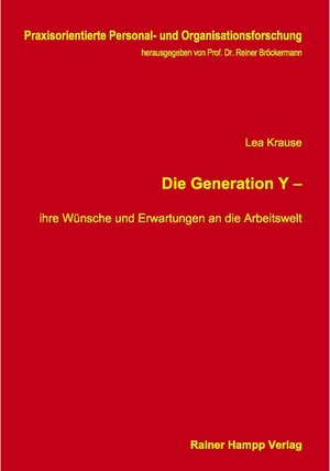 Buchcover Die Generation Y – | Lea Krause | EAN 9783957101402 | ISBN 3-95710-140-9 | ISBN 978-3-95710-140-2