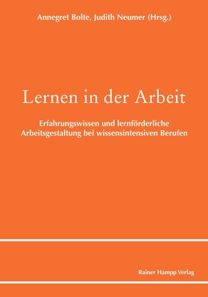 Buchcover Lernen in der Arbeit  | EAN 9783957102843 | ISBN 3-95710-284-7 | ISBN 978-3-95710-284-3