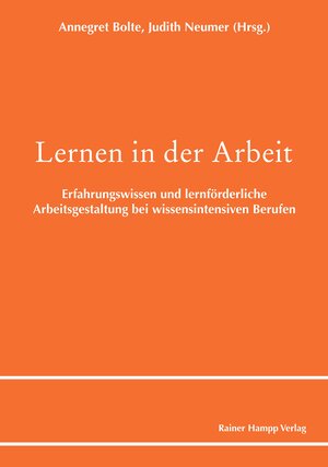 Buchcover Lernen in der Arbeit | EAN 9783957102843 | ISBN 3-95710-284-7 | ISBN 978-3-95710-284-3