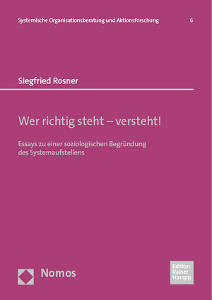 Buchcover Wer richtig steht – versteht! | Siegfried Rosner | EAN 9783957104274 | ISBN 3-95710-427-0 | ISBN 978-3-95710-427-4