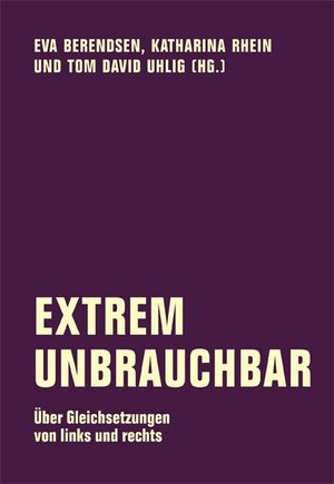 Buchcover Extrem unbrauchbar  | EAN 9783957324085 | ISBN 3-95732-408-4 | ISBN 978-3-95732-408-5