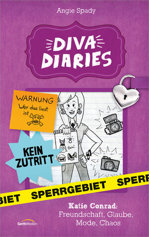 Buchcover Diva Diaries 1 - Katie Conrad: Freundschaft, Glaube, Mode, Chaos | Angie Spady | EAN 9783957340771 | ISBN 3-95734-077-2 | ISBN 978-3-95734-077-1