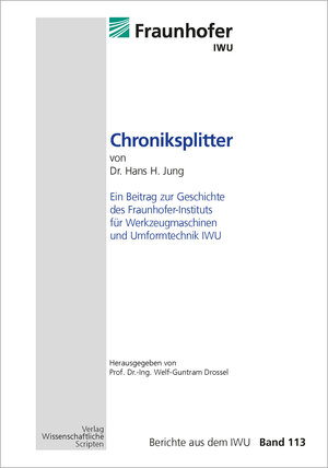 Buchcover Chroniksplitter | Hans H. Jung | EAN 9783957351166 | ISBN 3-95735-116-2 | ISBN 978-3-95735-116-6